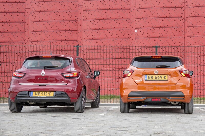 Renault Nissan Clio Micra dubbeltest