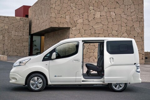 Alle prijzen vernieuwde Nissan e-NV200