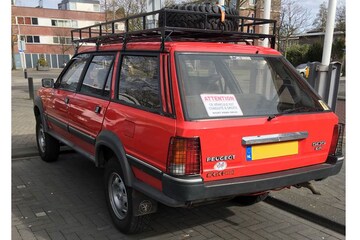 In het wild: Peugeot 505 Break Dangel