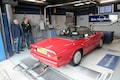 Alfa Spider op de Rollenbank