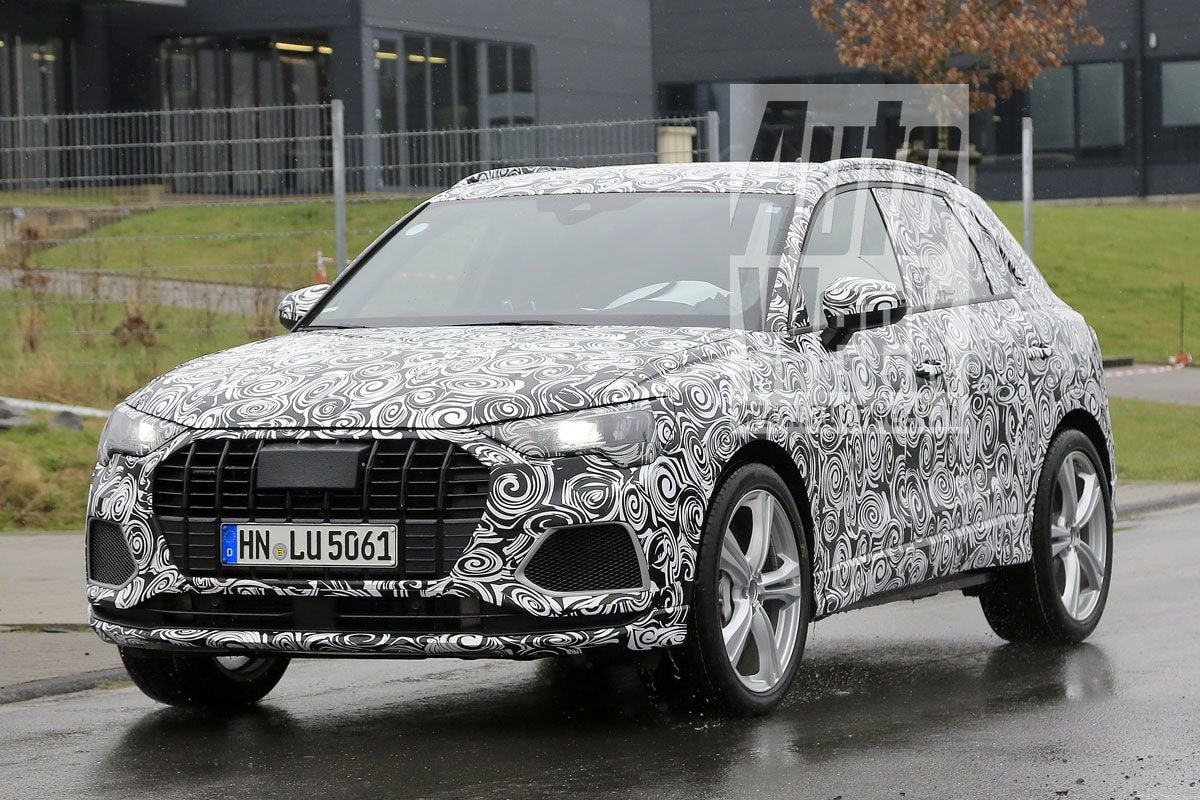 Audi SQ3 Spyshots