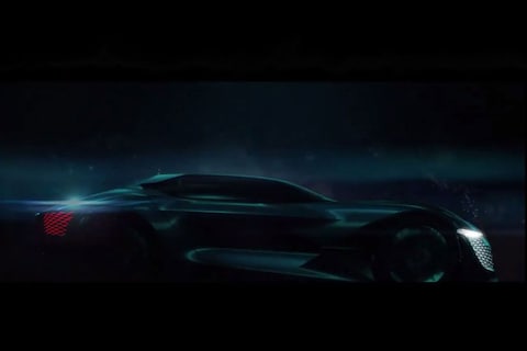 DS teast DS X E-Tense concept-car