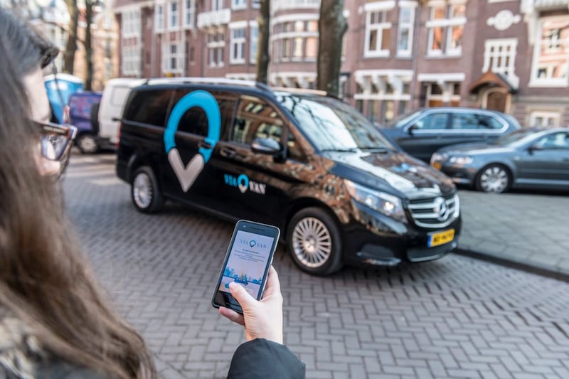ViaVans autodelen app ride sharing