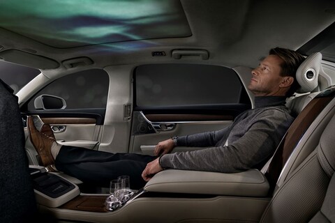 Waan je in luxe van Volvo S90 Ambience Concept