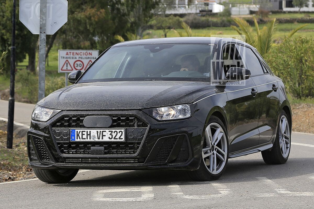 Audi A1 spyshots