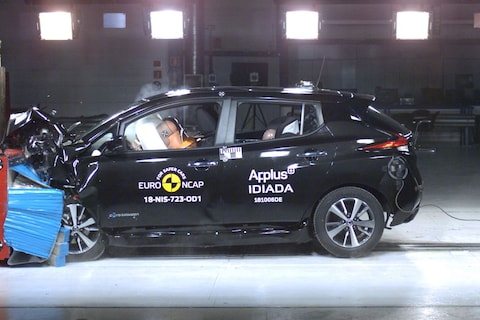 Nissan Leaf verdient vijf veiligheidssterren