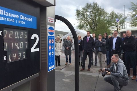 Friesland aan de blauwe diesel