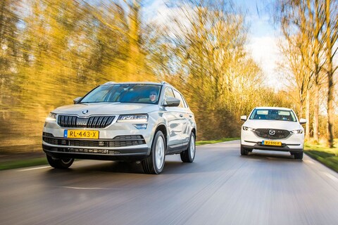 Vergelijkende Test: Skoda Karoq vs. Mazda CX-5