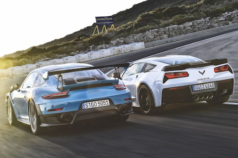Chevrolet Corvette Z06 - Porsche 911 GT2 RS - Vergelijkende Test
