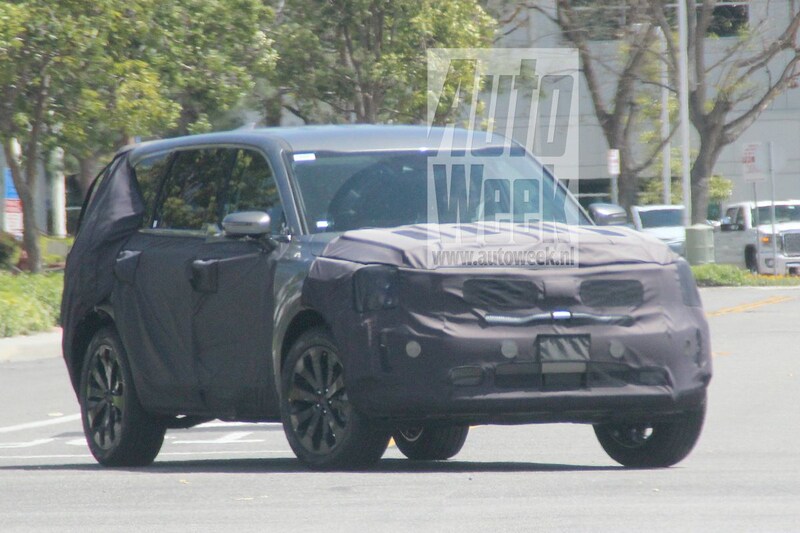 Spyshots Kia Telluride 