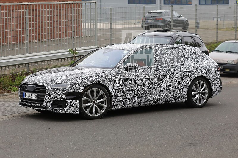 Audi S6 Avant spyshots