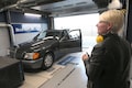 Mercedes-Benz 500 SEL Op de Rollenbank