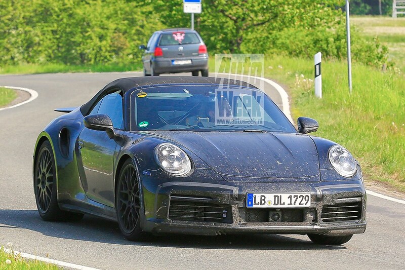 Spyshots Porsche 911 Turbo Cabriolet 