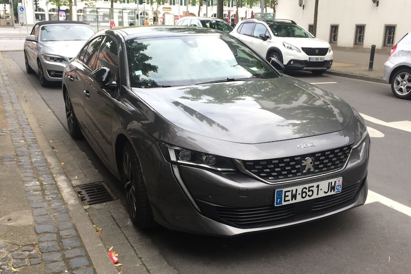 Peugeot 508 in het wild
