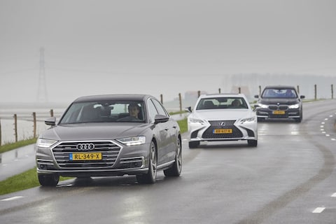 Audi A8 - BMW 7-serie - Lexus LS - Vergelijkende Test