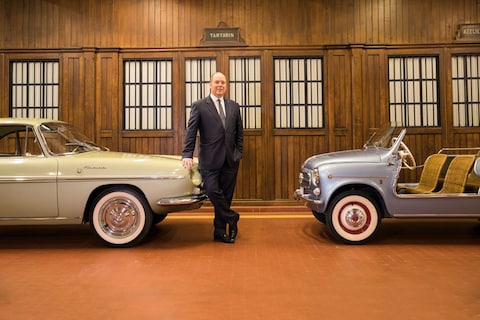 De auto's van prins Albert II