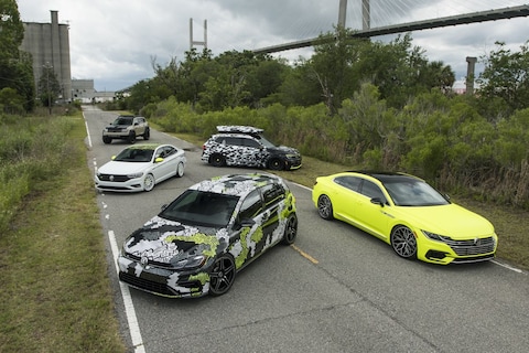 Volkswagen presenteert vijf 'concepts'