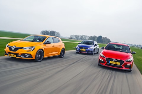 Peugeot 308 GTI - Renault Mégane RS - Hyundai i30 N - Vergelijkende Test