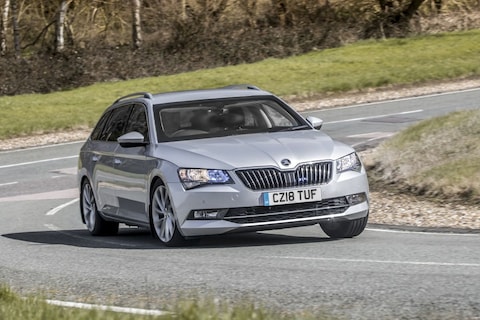 Skoda Superb met bepantsering