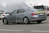 Skoda Superb facelift spyshots