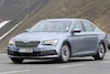 Skoda Superb facelift spyshots