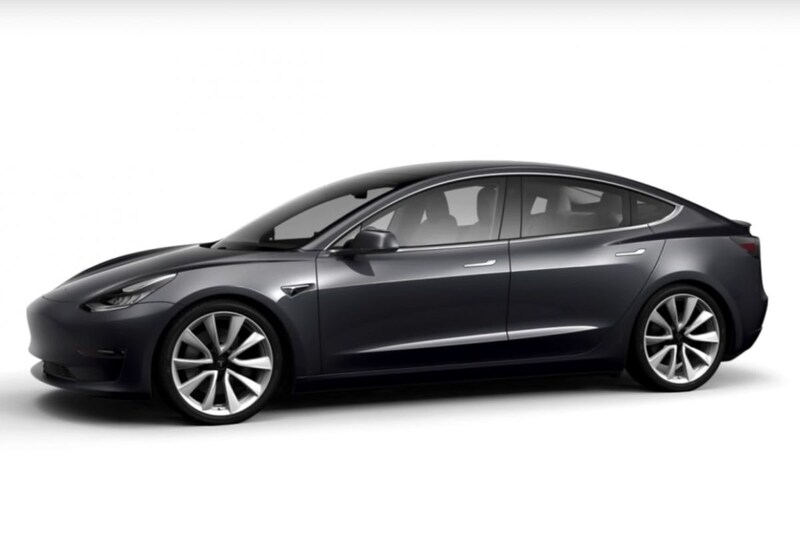 Tesla Model 3 configurator Performance