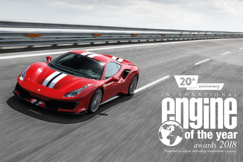 Ferrari international engine of the year