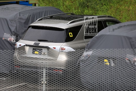 Mercedes-Benz GLE-klasse verliest camouflage