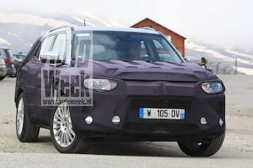 SsangYong Korando spyshots
