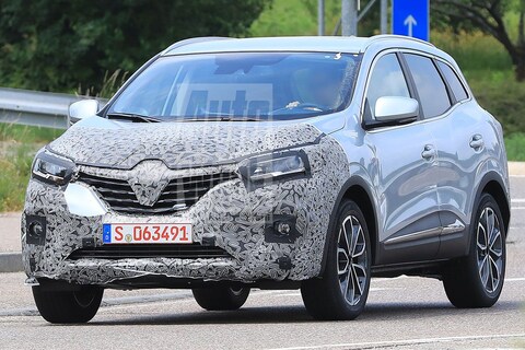 Facelift Renault Kadjar onderweg