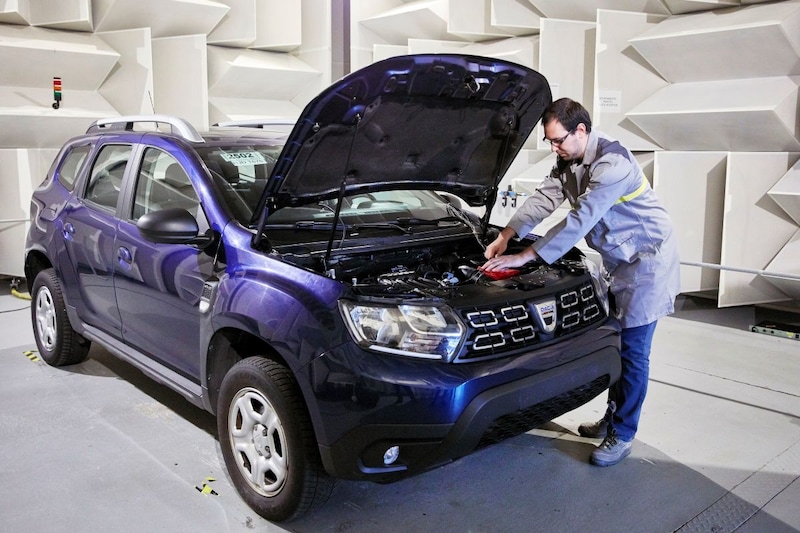 Fabriek Mioveni Dacia Duster productie Renault tes