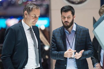 Oliver Blume Porsche en Mate Rimac Rimac