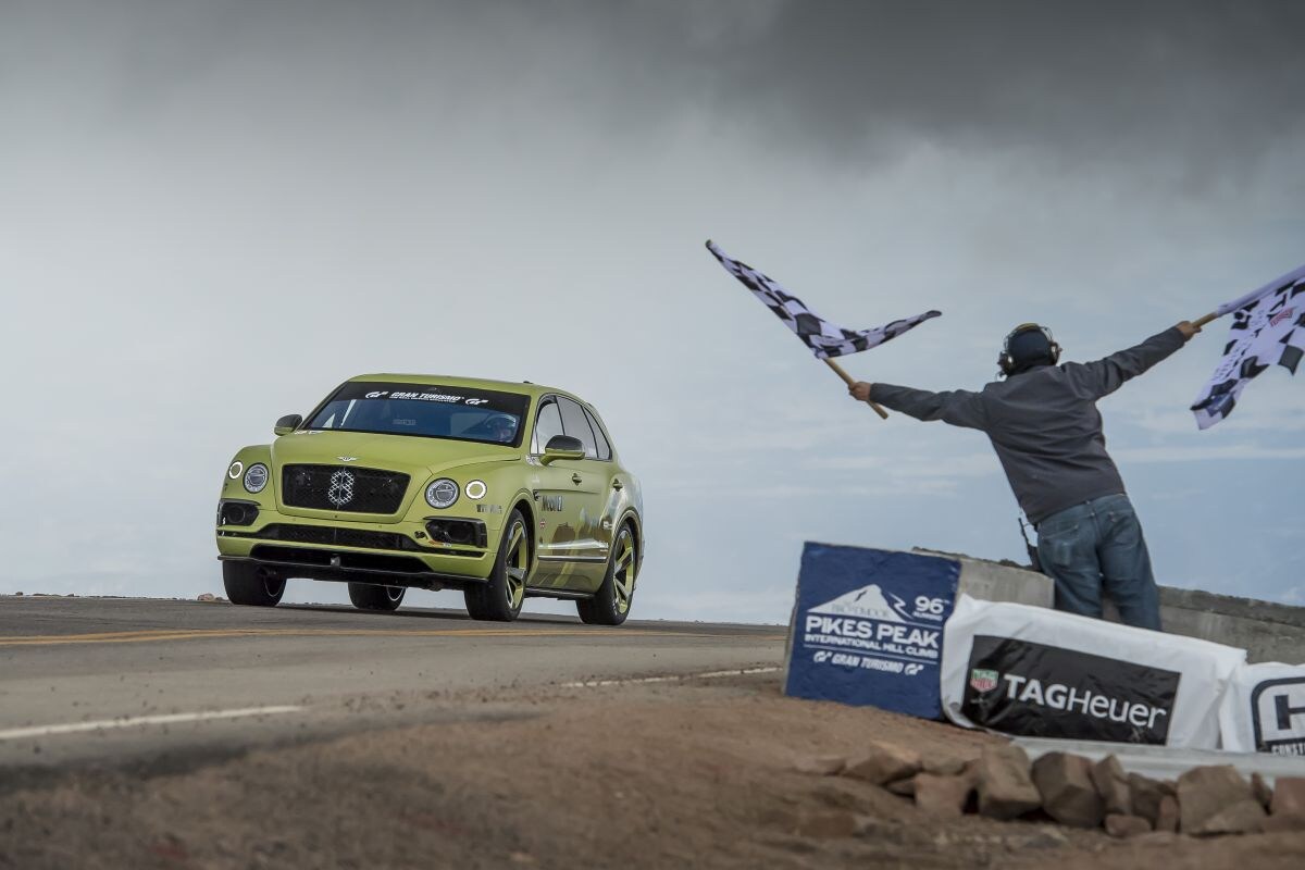 Bentley Bentayga Pikes Peak