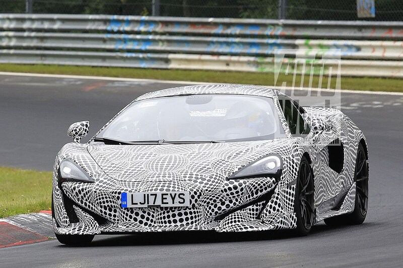 McLaren 600 LT spyshots