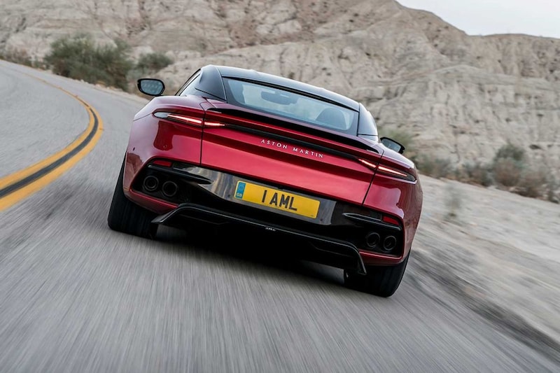 Gelekt Aston Martin DBS Superleggera