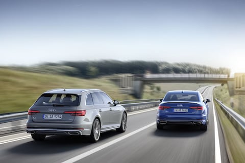 Audi A4 niet meer met lichtste 2.0 TDI