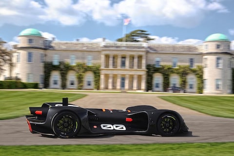 Roborace gaat voor autonome heuvelklim Goodwood