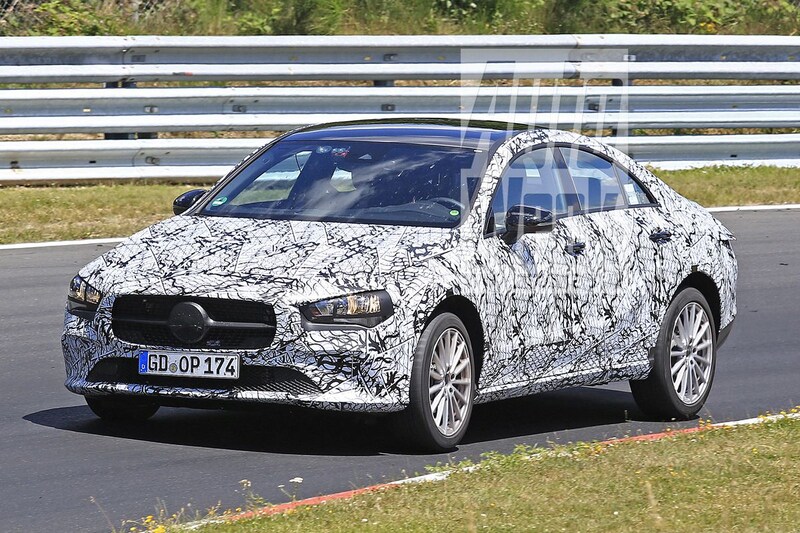 Mercedes-Benz CLA-klasse spyshots