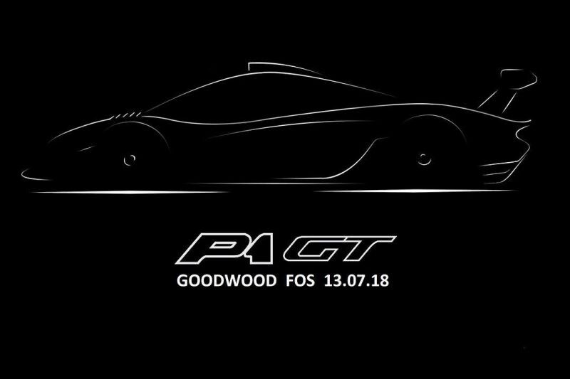 McLaren P1 GT teaser