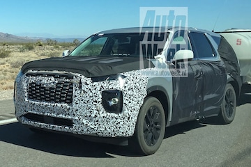 Hyundai Palisade spyshots