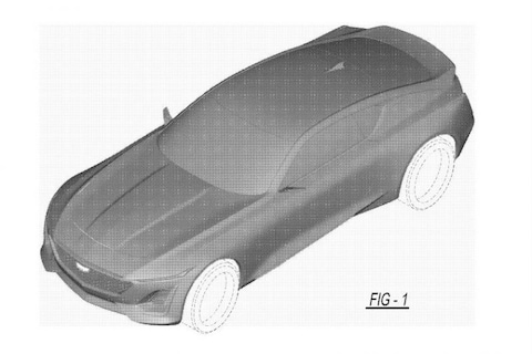 Nieuwe concept-car Cadillac opgedoken