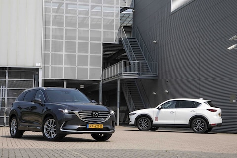 Mazda CX-5 - Mazda CX-9 - Vergelijkende Test