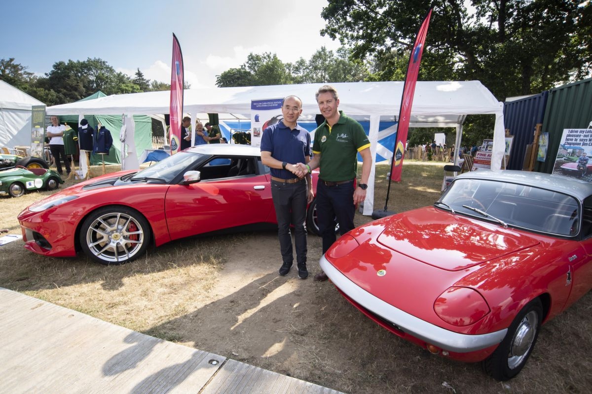 Lotus Evora Jim Clark edition Goodwood