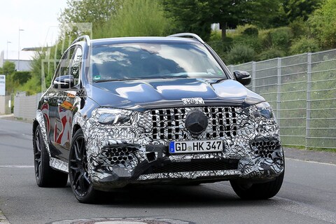 Mercedes-AMG GLE 63 verliest camouflage