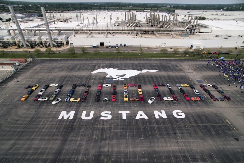 10.000.000 Ford Mustang