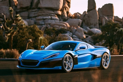 Rimac C_Two naar Monterey Car Week