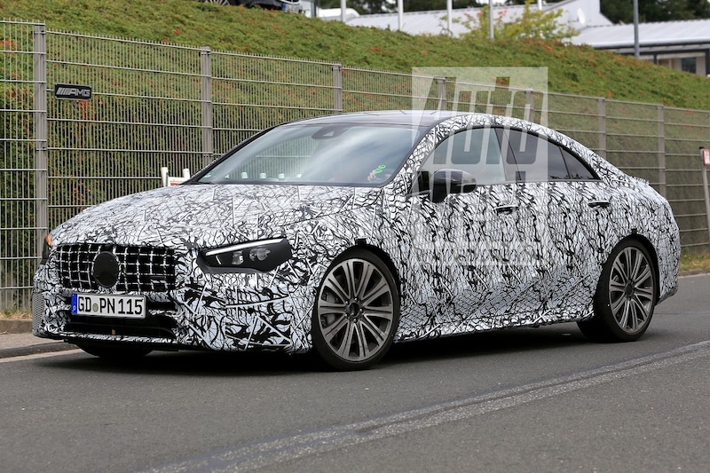 Spyshots Mercedes-Benz CLA 45 AMG