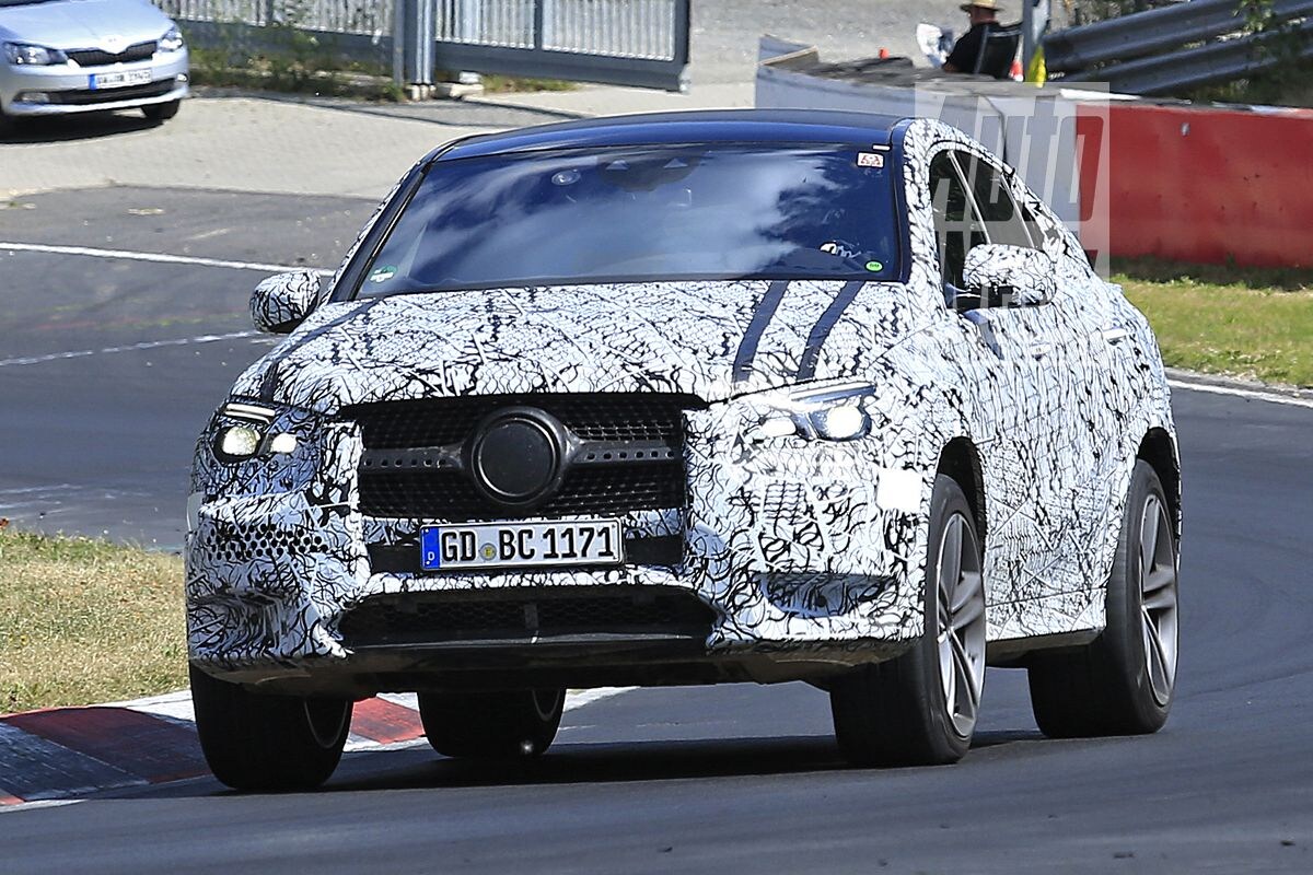 Mercedes-Benz GLE Coupé spyshots