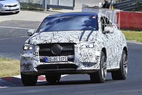 Nieuwe Mercedes-Benz GLE Coupé weer gesnapt