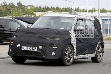 Kia Soul EV spyshots